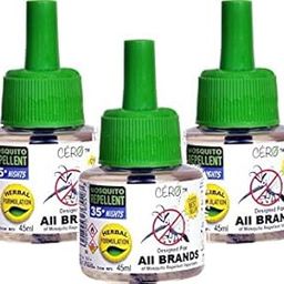 CERO HERBAL Mosquito liquid for ALL BRANDS of Vaporiser Machines 'COMBO PACK' (135ml)-image-13