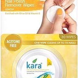 Kara nail polish remover Lemon 30 wipes-picture-52