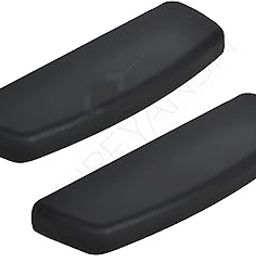SHREYANSH® Office Chair Arm Rest Replacement- Adjustable Handle Pads, Ergonomic Comfort, Universal Fit, Includes 4 Screws, Compatible with Most Revolving Chairs Durable Spare Parts (Soft PU PAD)-image-89