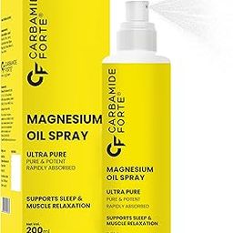 Carbamide Forte Magnesium Oil Spray | Topical Magnesium Spray | Magnesium Oil for feet, Sleep Support, Pain Relief & Muscle Recovery | Magnesium Oil 200ml-22