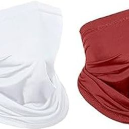 2 Pack Neck Gaiter Face Mask Scarf Reusable Bandanas Tube UV Protection Headwear Balaclava Outdoor Running Cycling Sport for Men and Women-image-97