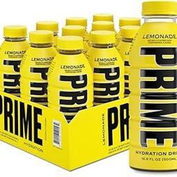 Prime Lemonade Hydration Drink, 16.9 fl oz ℮ 500 ml, 12 Pack-image-4