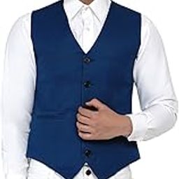 Men's Solid Waistcoat-image-11
