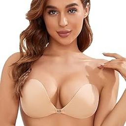 Nipple Cover Strapless Bra Pad- Sticky Adhesive Silicone Nipple Pasties - Reusable Pasty Nipple Covers for Women-image-66