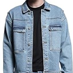 Men's Cotton Blend Standard Length A-Line Coat-image-4