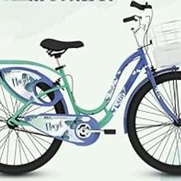 BSA Ladybird Ladies Cycle in 24T Wheel Size with Integrated Carrier for Age Group 9 to 11 Years-picture-17