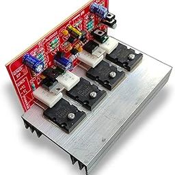 Ultra Digital 500 Watt DLX MONO 4TR Amplifier Board, Original 2SC5200 AND 2SA1943 4 Pair Transister Used In This Board,DC24v To45v Dual Supply-22