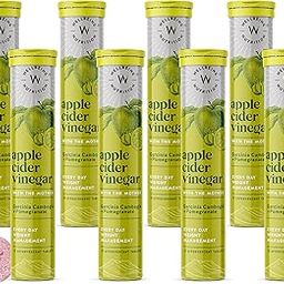 Wellbeing Nutrition Apple Cider Vinegar (ACV) for Weight Loss with Mother and Garcinia Cambogia, Pomegranate | Weight Management, Gut Health, Supports Digestion 17 Effervescent Tablets (Pack of 8)-11