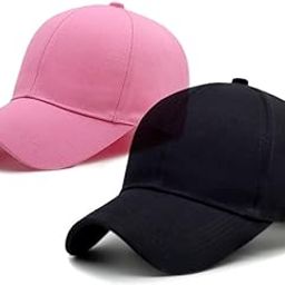 Baseball Cotton Plain Adjustable caps for Men and Women-image-27