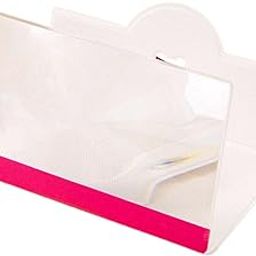 Generic 12 Inch Phone Screen Magnifier Mobile Stand Stereoscopic Amplifier Pink-picture-32
