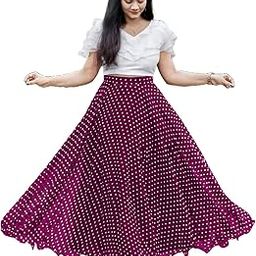Women's Georgette Regular Fit Top and Skirt Set with Elegant Design-image-64