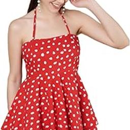 Skater Style Cotton Playsuit-37