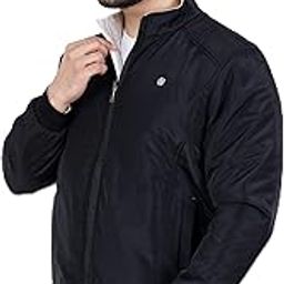 Jacket For Men Casual Zipper Bomber For Winter-image-35