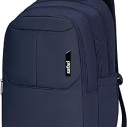 Forge 34L Laptop Backpack, 3 compartments, Raincover, Antitheft pocket, Trolley Sleeve, Organizer, Bottle holder, Front pocket, College bag, school bag, Formal backpack, Color- Navy Blue-picture-41
