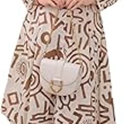 EthnoGlam’s Cream Brown Cotton Co-ord Kurta Salwar Set: Tribal Print, Collared Neck, 3/4th Sleeves, Regular Fit | Coord set for Women and teenage girls-16