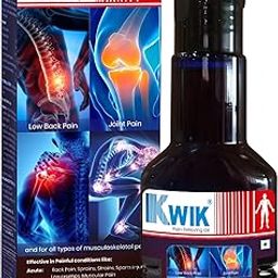OZONE KWIK Pain Relief Oil with Cinnamomum & Mahanarayan Oil | Ayurvedic Pain Relief Oil | For Joint, Back, Knee, Shoulder & Muscle pain | 50ml (Pack of 1)-image-22