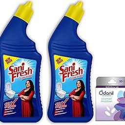 Sani fresh Shine Toilet Cleaner -500ml (Pack of 2) with Free Odonil Air Freshner - 50g-15