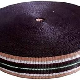 2-Inch Nylon Niwar Roll for Folding Khat, Khatiya, Charpai - (3×6feet) Folding Size, 1kg - Vibrant Color Brown-image-8