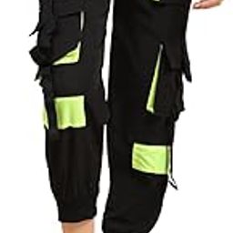 Women Sports Casual Jogger Pants Cargo Techwear Streetwear Hip Hop Track Pants-image-23