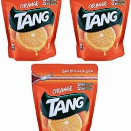 Tang Orange Drink Zipper Pouch imported, 500g Each (Pack of 3)-image-49