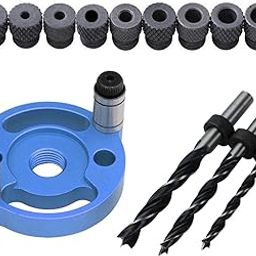 Vertical Self Centering Dowel 6/8/10Mm for Craft Woodworking Carpenters Blue | Tools | Power Tools | Routers-picture-28