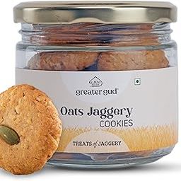 Almond House Oats Jaggery Cookies | No Maida, No Sugar | Millet Cookies | Healthy Snack | 100% Vegetarian | Perfect For Gifting | Ready To Eat | Pack of 100gm-image-51