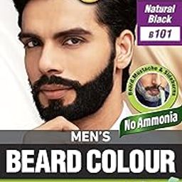 Bigen Men's Beard Color, 20g+20g - Natural Black B101-image-36