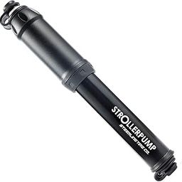 StrollerPump by Steerling Tire Co. - Portable Tire Pump for Baby Strollers, Compatible with BOB, Graco, Baby Trend Strollers and More - Valve Adaptors and Mount Included, Durable Aluminum Construction-10