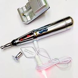 ACS Acupuncture Pen Electric Meridian Energy Body Massager Pain Relief Therapy WITH LASER THERAPY(MODEL 2000C), Multicolour-image-6