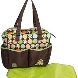 Mee Mee Nursing Diapers Bag |Adjustable Strap,Water&Stain Resistant BackPack |Spacious Bag With Multi Pockets for Keeping Milk Bottle With Diaper Changing Mat |All Baby Essentials In1 Bag(Brown)-image-20
