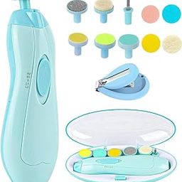 Electric Nail Trimmer for Baby, Safe Baby Nail Trimmer and Cutter for Newborns and Toddlers, Easy to Use Multi-Function Nail Trimmer with Light for Kids (Pack of 1)-image-78