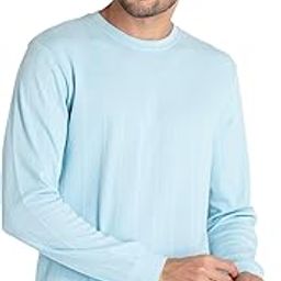 Status Quo Men's Solid Round Neck Full Sleeves T-Shirt | 60% Cotton 40% Polyester | Soft Polycotton | Regular Fit | Lightweight Casual-picture-10