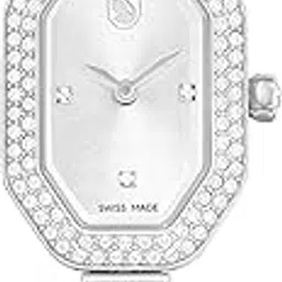 swarovski Dextera Bangle watch, Swiss Made, Metal bracelet, Silver Tone, Stainless steel, Silver Tone, Bracelet-picture-47