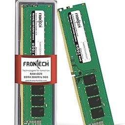 FRONTECH 8GB DDR4 16 Chips 2666 MHz Desktop RAM Memory, Suitable for Gaming, Multitasking (RAM-0029)-27
