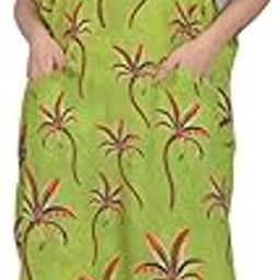 Women's Cocowild Print Kaftan With Front Pocket – Beach Cover-Up | Free Size| Resort & Holiday Wear-image-91