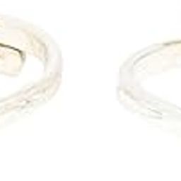 Sterling Silver Toe Rings for Women with green Gemstones, Set of 2-image-106