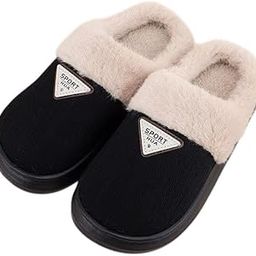 Unisex Warm Winter Slippers Home Indoor Flip Flops Men Women Fashion Fur Slip on for House and Bedroom Slides-image-82