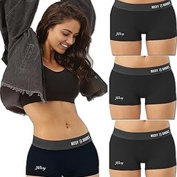 Women's Boy Shorts Underwear Antibacterial Micromodal Airsoft, Soft Viscose Cotton|Boy Short - Non-Itch, No Chafing, Sweat-Proof Comfort (Combo Pack-3)-image-51