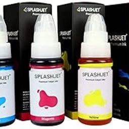 Splashjet 790 Compatible Refill Ink for Canon Pixma G2010, G2000, G1010, G1000, G3010, G3000, G4010, G4000 Printer - 790 Ink (135gm x Black) (70gm x C/M/Y) Bottle Set - 503465-image-88