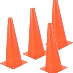 POPETPOP Agility Training Sports Cones 4pcs Portable Soccer Cones for Drills Football Basketball-image-18