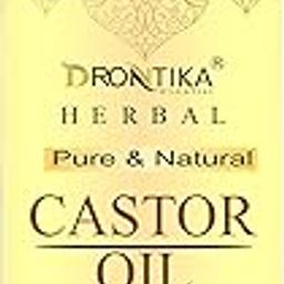 Drontika 100% Pure Castor Oil - Cold Pressed - For Stronger Hair, Skin & Nails - No Mineral Oil & Silicones, 100ml-image-14