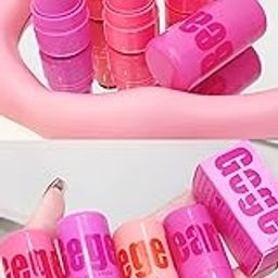 Gege Bear 2-in-1 Jelly Tint Cheek Blush Stick – Hydrating & Lightweight Lip and Cheek Tint, Long-Lasting Natural Matte Blush, Buildable Cream Blush Stick for Women, Smooth Blendable Makeup, Multipurpose Makeup for Women’s Beauty Routine (04-ICE EXTRACT GRAPES, 7g)-15