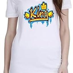 King White Women Polo T-Shirt-image-127