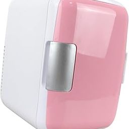 Mini Personal Fridge Compact 12V Personal Refrigerator for Office Home Cabin Pink Mini Fridges-image-37