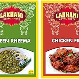 LAKHANI Non Veg Green Kheema Masala and Chicken Fry Masala Authentic Indian Spice Blends for Flavorful Keema and Crispy Chicken Fry for Traditional Non-Vegetarian Dishes Combo Pack (100 gm Each)-image-99