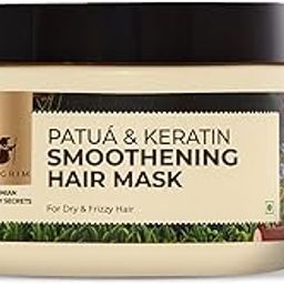Pilgrim Amazonian Patu? & Keratin Strengthening Hair Mask for Dry & Frizzy Hair - Unscented, High Shine, Hydration, Smoothening - Sacha Inchi for Women & Men - Silicon Free - 200 Gram-30