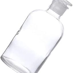Salco Reagent Bottles (Narrow Mouth) with Glass Stopper Clear Glass Pharmacy Bottle for Laboratory Chemicals (500 ML)-image-34