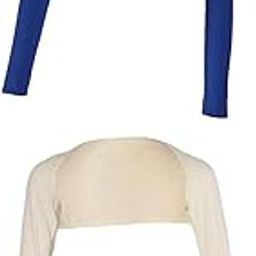 LICHTS®2 Piece Elegant One-piece Long Sleeve Arm Cover Shrug Hijab Muslim|Clothing, Shoes & Accessories | Cultural & Ethnic Clothing | Middle East|2 Pieces Arm Cover Shrug-image-63