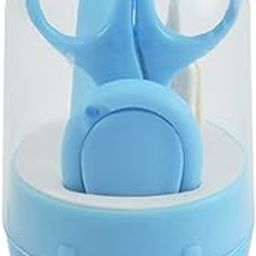 EPISKEY Baby Nail Kit Non-Slip Nail Trimmer Non Toxic Nail Clippers |4 in 1 Baby Nail Care Set Scissor, Nail File & Tweezer for Newborn Infant Toddler Kids (4 in 1_B_KIT)-image-35