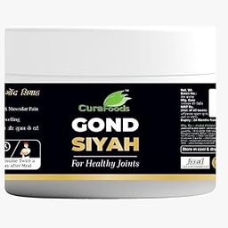 CURA AYURVEDIC AND UNANI Gond Siyah 50Gm | Kala Gond | For All Kinds Of Bones Pain | Fast Recovery (50 Gm)-image-42